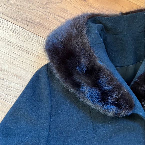 Vintage Black Wool Jacket - Picture 3 of 12